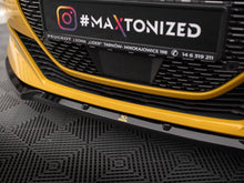 Load image into Gallery viewer, Maxton Design - FRONT SPLITTER V.1 + FLAPS PEUGEOT 208 GT MK2
