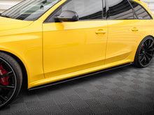 Load image into Gallery viewer, Maxton Design - STREET PRO SIDE SKIRTS DIFFUSERS AUDI RS4 B8
