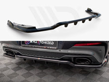 Load image into Gallery viewer, Maxton Design - CENTRAL REAR SPLITTER (VERTICAL BARS) V.2 BMW X4 M-PACK G02
