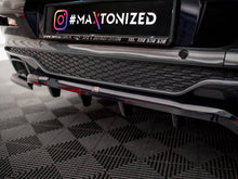 Load image into Gallery viewer, Maxton Design - CENTRAL REAR SPLITTER (VERTICAL BARS) V.2 BMW X4 M-PACK G02

