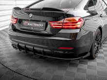 Load image into Gallery viewer, Maxton Design - STREET PRO REAR DIFFUSER + FLAPS BMW 4 GRAN COUPE F36
