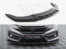 Load image into Gallery viewer, Maxton Design - FRONT SPLITTER HONDA CIVIC SPORT MK 10
