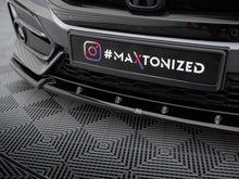Load image into Gallery viewer, Maxton Design - FRONT SPLITTER V.1 + FLAPS HONDA CIVIC SPORT MK 10
