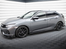 Load image into Gallery viewer, Maxton Design - SIDE SKIRTS DIFFUSERS + FLAPS HONDA CIVIC SPORT MK 10
