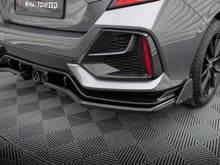 Load image into Gallery viewer, Maxton Design - Rear Splitter V.1 (Vertical Bars) + Flaps Honda Civic Sport Mk10 Facelift
