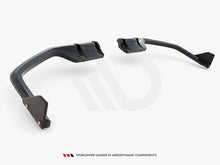 Load image into Gallery viewer, Maxton Design - Rear Splitter V.1 (Vertical Bars) + Flaps Honda Civic Sport Mk10 Facelift
