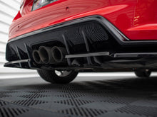 Load image into Gallery viewer, Maxton Design - CENTRAL REAR SPLITTER (VERTICAL BARS) V.1 + FLAPS HONDA CIVIC TYPE-R MK 11
