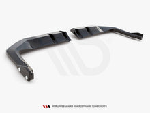 Load image into Gallery viewer, Maxton Design - CENTRAL REAR SPLITTER (VERTICAL BARS) V.1 + FLAPS HONDA CIVIC TYPE-R MK 11
