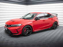 Load image into Gallery viewer, Maxton Design - STREET PRO SIDE SKIRTS DIFFUSERS + FLAPS HONDA CIVIC TYPE-R MK 11
