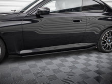 Load image into Gallery viewer, Maxton Design - STREET PRO SIDE SKIRTS DIFFUSERS + FLAPS BMW 2 COUPE G42

