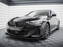 Load image into Gallery viewer, Maxton Design - STREET PRO FRONT SPLITTER + FLAPS BMW 2 COUPE G42
