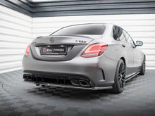Load image into Gallery viewer, Maxton Design - REAR SPLITTER (VERTICAL BARS) MERCEDES-AMG C63 SEDAN / ESTATE W205 FACELIFT
