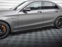 Load image into Gallery viewer, Maxton Design - STREET PRO SIDE SKIRTS DIFFUSERS + FLAPS MERCEDES-AMG C63 SEDAN / ESTATE W205 FACELIFT
