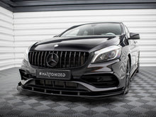 Load image into Gallery viewer, Maxton Design - STREET PRO FRONT SPLITTER + FLAPS MERCEDES-BENZ A AMG-LINE W176 FACELIFT
