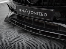 Load image into Gallery viewer, Maxton Design - STREET PRO FRONT SPLITTER + FLAPS MERCEDES-BENZ A AMG-LINE W176 FACELIFT

