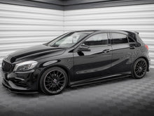 Load image into Gallery viewer, Maxton Design - STREET PRO SIDE SKIRTS DIFFUSERS MERCEDES-BENZ A AMG-LINE W176 FACELIFT
