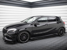 Load image into Gallery viewer, Maxton Design - STREET PRO SIDE SKIRTS DIFFUSERS + FLAPS MERCEDES-BENZ A AMG-LINE W176 FACELIFT
