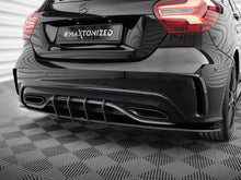 Load image into Gallery viewer, Maxton Design - STREET PRO REAR DIFFUSER MERCEDES-BENZ A AMG-LINE W176 FACELIFT

