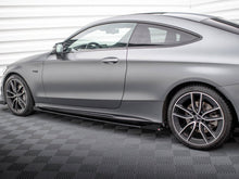 Load image into Gallery viewer, Maxton Design - STREET PRO SIDE SKIRTS DIFFUSERS + FLAPS MERCEDES-AMG C43 COUPE C205 FACELIFT
