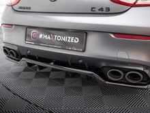 Load image into Gallery viewer, Maxton Design - Aftermarket  Rear Splitter (Vertical Bars) compatible with Mercedes-AMG C43 Coupe / Cabrio C205 Facelift / A205 Facelift
