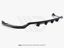 Load image into Gallery viewer, Maxton Design - Central Rear Splitter (Vertical Bars) BMW 4 Coupe / Gran Coupe / Cabrio M-Pack F32 / F36 / F33

