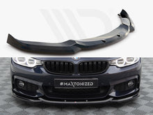 Load image into Gallery viewer, Maxton Design - FRONT SPLITTER V.6 BMW 4 COUPE / GRAN COUPE / CABRIO M-PACK F32 / F36 / F33
