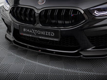 Load image into Gallery viewer, Maxton Design - Front Splitter V.1 + Flaps BMW M8 Gran Coupe F93 / Coupe F92
