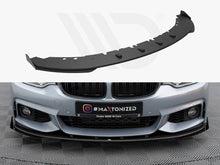 Load image into Gallery viewer, Maxton Design - STREET PRO FRONT SPLITTER + FLAPS BMW 4 COUPE / GRAN COUPE / CABRIO M-PACK F32 / F36 / F33
