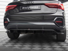 Load image into Gallery viewer, Maxton Design - CENTRAL REAR SPLITTER (VERTICAL BARS) AUDI Q3 SPORTBACK F3
