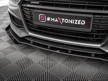 Load image into Gallery viewer, Maxton Design - STREET PRO FRONT SPLITTER + FLAPS AUDI TT S / S-LINE 8S

