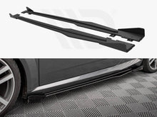 Load image into Gallery viewer, Maxton Design - STREET PRO SIDE SKIRTS DIFFUSERS + FLAPS AUDI TT S / S-LINE 8S
