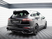 Load image into Gallery viewer, Maxton Design - CENTRAL REAR SPLITTER (VERTICAL BARS) PORSCHE CAYENNE MK2 FACELIFT
