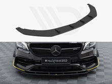 Load image into Gallery viewer, Maxton Design - STREET PRO FRONT SPLITTER MERCEDES-AMG CLA 45 AERO C117 FACELIFT
