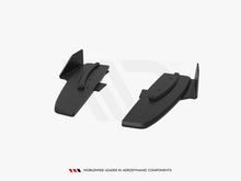 Load image into Gallery viewer, Maxton Design - Street Pro Rear Side Splitters + Flaps Mercedes-AMG CLA 45 C117 Facelift
