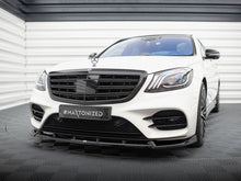 Load image into Gallery viewer, Maxton Design - Aftermarket  Front Splitter V.2 Mercedes-Benz S AMG-Line W222 Facelift
