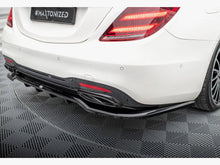 Load image into Gallery viewer, Maxton Design - Aftermarket  Rear Splitter (Vertical Bars) Mercedes-Benz S AMG-Line W222 Facelift
