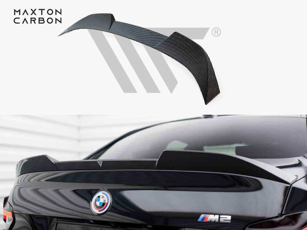 Maxton Design Carbon Fiber Tailgate Spoiler BMW M2 G87 / M240I / 2 M-Pack / 2 Standard G42