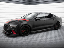 Load image into Gallery viewer, Maxton Design - Street PRO Side Skirts Diffusers + Flaps Audi RS7 C7

