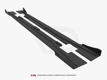 Load image into Gallery viewer, Maxton Design - STREET PRO SIDE SKIRTS DIFFUSERS + FLAPS MERCEDES-BENZ A 45 AMG W176 FACELIFT
