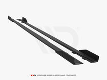 Load image into Gallery viewer, Maxton Design - Street PRO Side Skirts Diffusers + Flaps Mercedes-AMG A35 W177 Facelift
