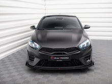 Load image into Gallery viewer, Maxton Design - Street PRO Front Splitter + Flaps Kia Proceed GT Mk3 Facelift / Ceed GT / GT - Line Mk1 Facelift
