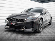 Load image into Gallery viewer, Maxton Design - STREET PRO FRONT SPLITTER + FLAPS KIA STINGER GT / GT-LINE MK1
