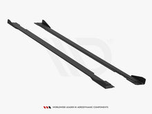 Load image into Gallery viewer, Maxton Design - STREET PRO SIDE SKIRTS DIFFUSERS + FLAPS KIA STINGER GT / GT-LINE MK1
