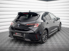 Load image into Gallery viewer, Maxton Design - Central Rear Splitter (Vertical Bars) Toyota Corolla Hatchback Mk12
