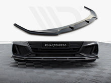 Load image into Gallery viewer, Maxton Design - FRONT SPLITTER V.2 AUDI S7 C8/ A7 S-LINE C8 SPORTBACK
