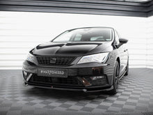 Load image into Gallery viewer, Maxton Design - FRONT SPLITTER V.2 SEAT LEON MK3 FACELIFT
