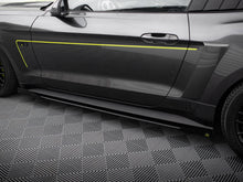 Load image into Gallery viewer, Maxton Design - Street PRO Side Skirts Diffusers + Flaps Ford Mustang GT Mk6
