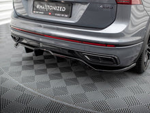 Load image into Gallery viewer, Maxton Design - Central Rear Splitter (Vertical Bars) Volkswagen Tiguan Allspace R-Line Mk2 Facelift
