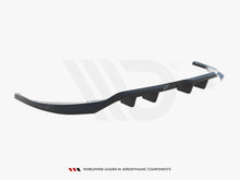 Load image into Gallery viewer, Maxton Design - Central Rear Splitter (Vertical Bars) Volkswagen Tiguan Allspace R-Line Mk2 Facelift
