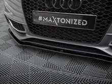 Load image into Gallery viewer, Maxton Design - FRONT SPLITTER V.2 AUDI S5 / A5 S-LINE 8T FACELIFT

